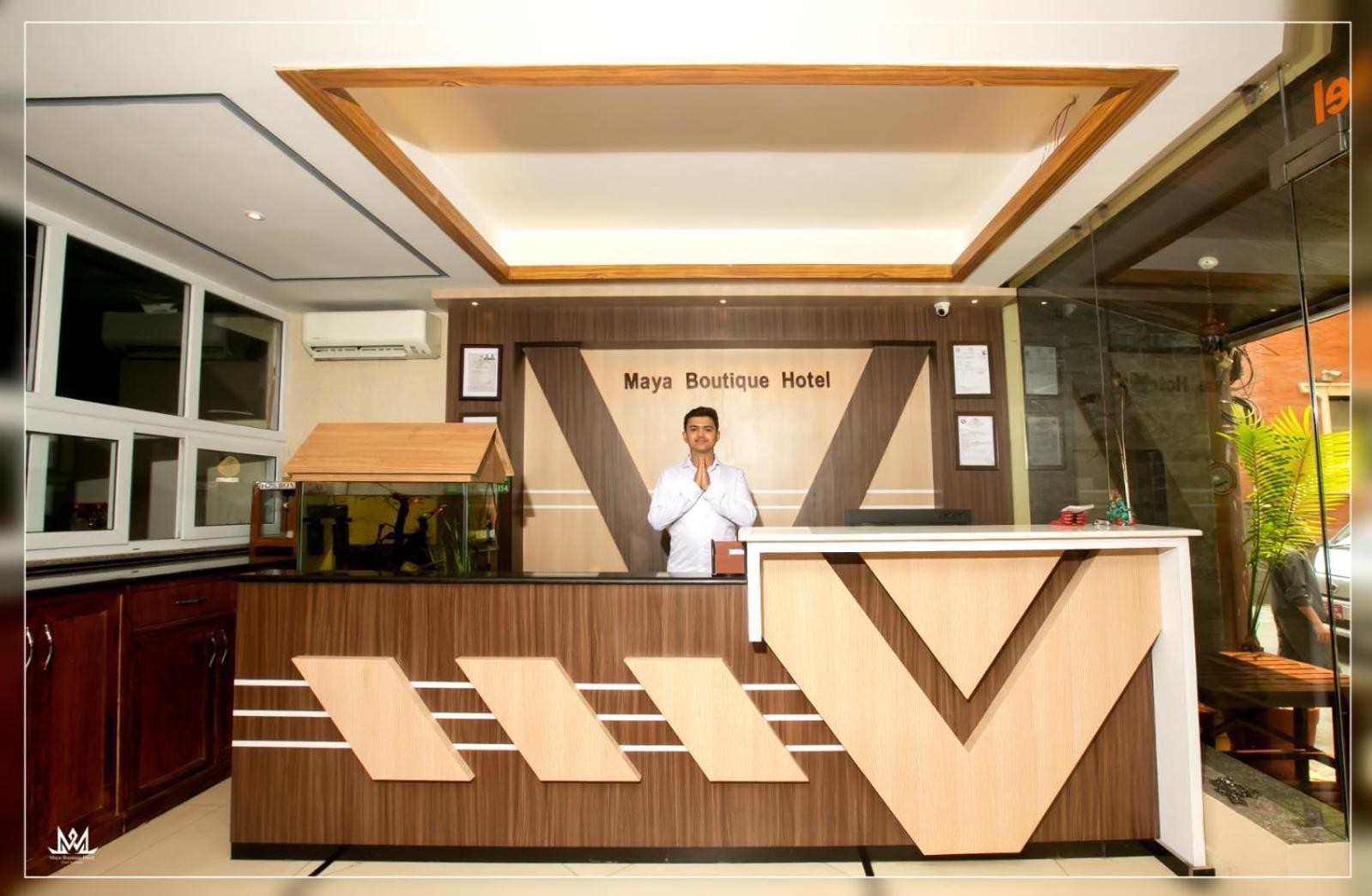 Hotel Maya Boutique & Apartment Kathmandu Exterior foto