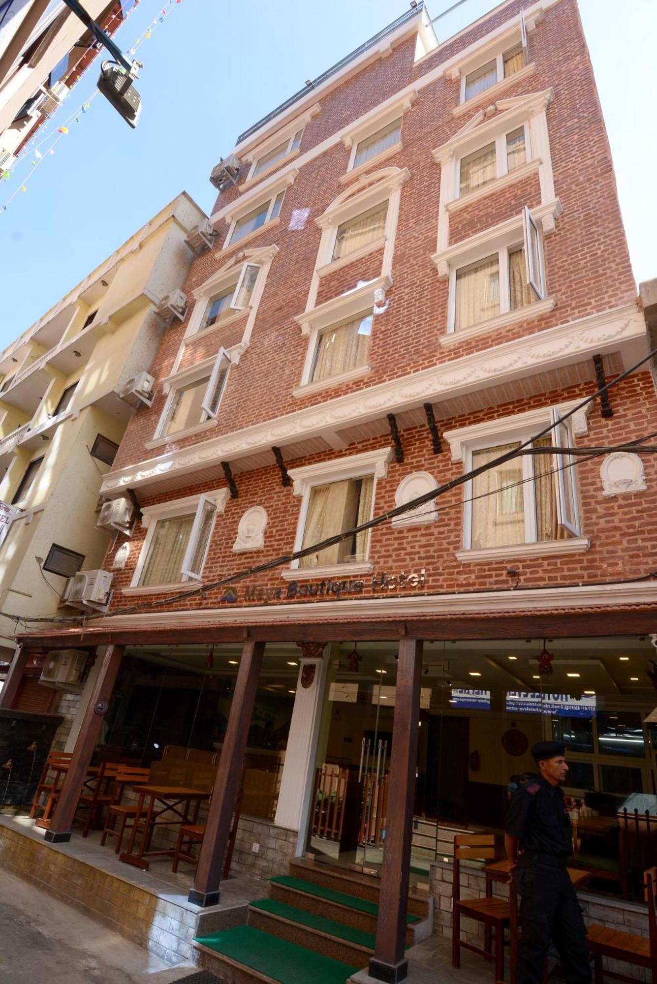 Hotel Maya Boutique And Apartment, Thamel Kathmandu Exterior foto